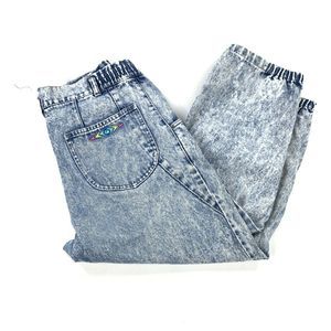VTG 90's So-en Casual Wear Acid Wash Jogger Jeans